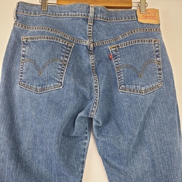Levi's Womens Nouveau Stretch Capri Jeans Size 14 Mis - Picture 6 of 14